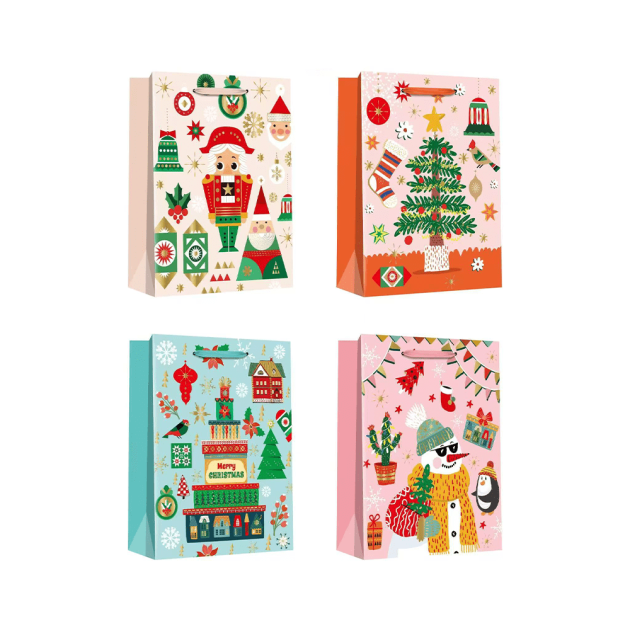 Christmas Foil Hot Stamped Premium Quality bags