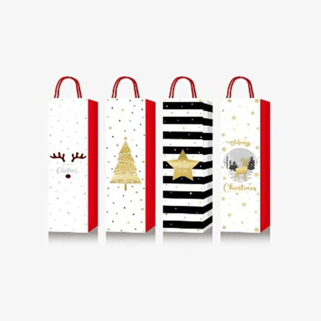 Christmas Foil Hot Stamped Premium Quality bags