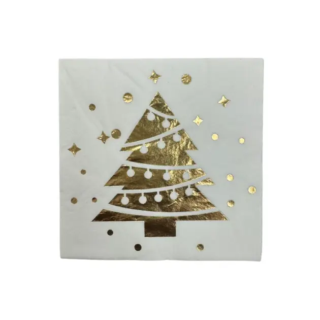 Napkins Hot Stamp Tree | Napkins, Dessert & Dinner Plate
