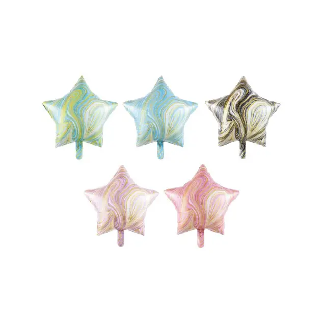 Agate five-pointed star Balloon 18 inch