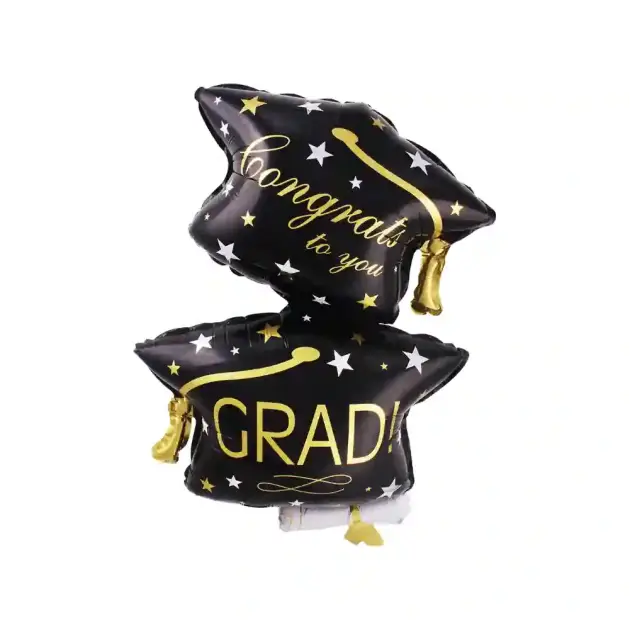 Grad Hat Black 78X47